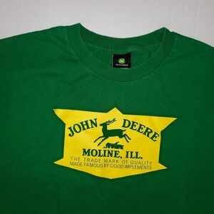 John Deere Tractors T-shirt Adult Extra Large XL Green